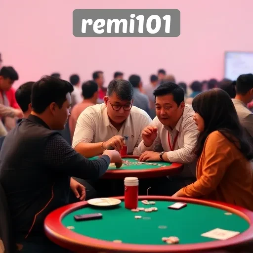 Komunitas Pemain Remi di Remi101 dan Interaksinya